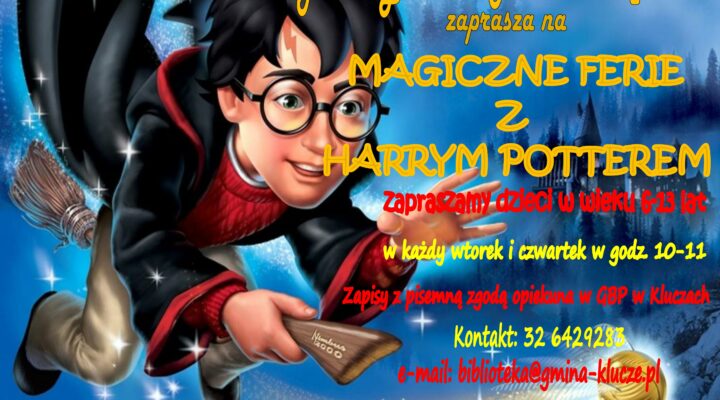 Magiczne ferie z Harrym Potterem w GBP w Kluczach